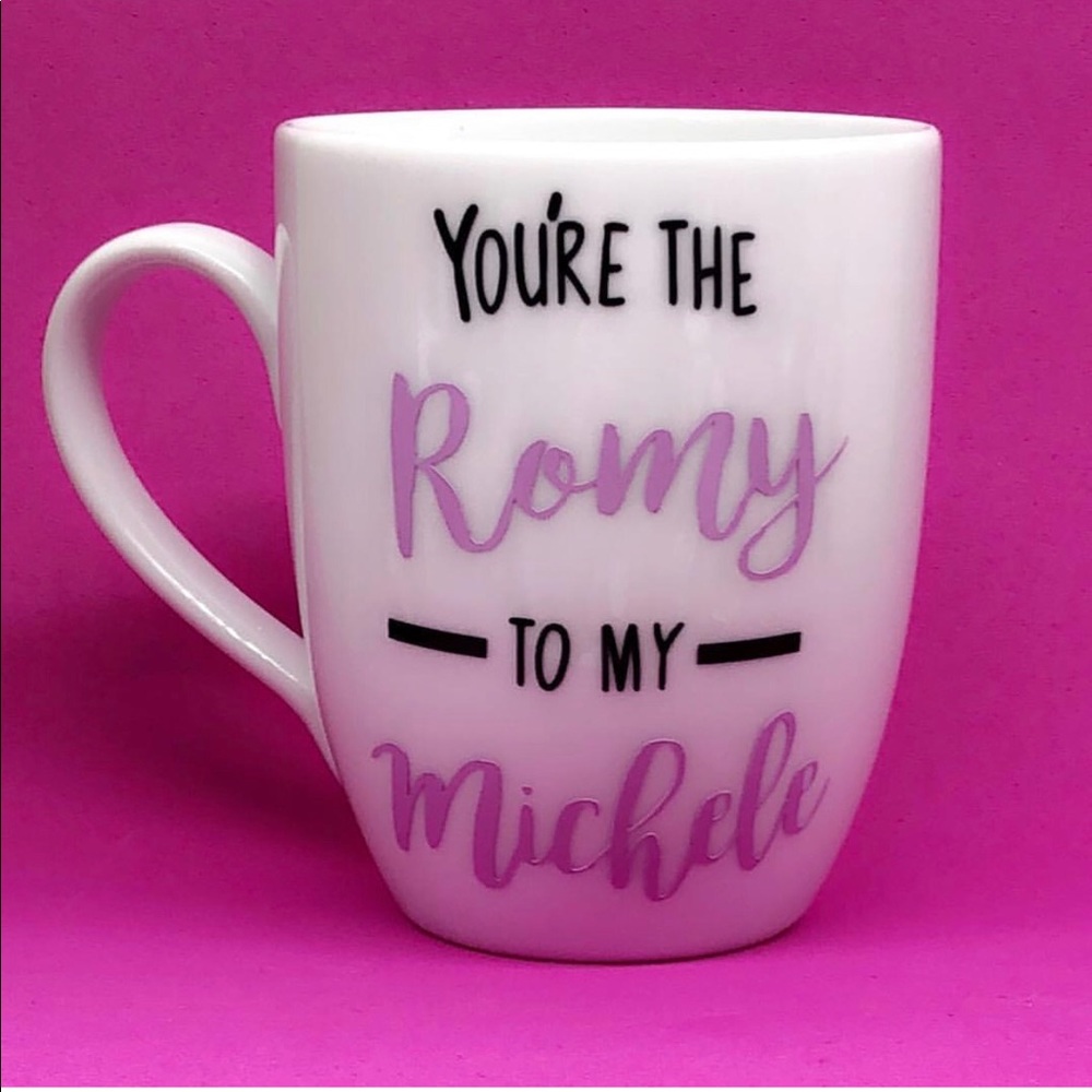 Romy & Michele Coffee Mug